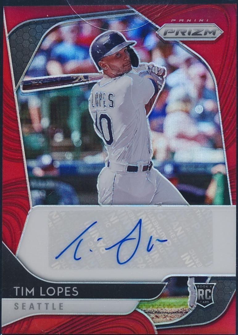 Tim Lopes [Red Donut Circles Prizm] #RA-TL