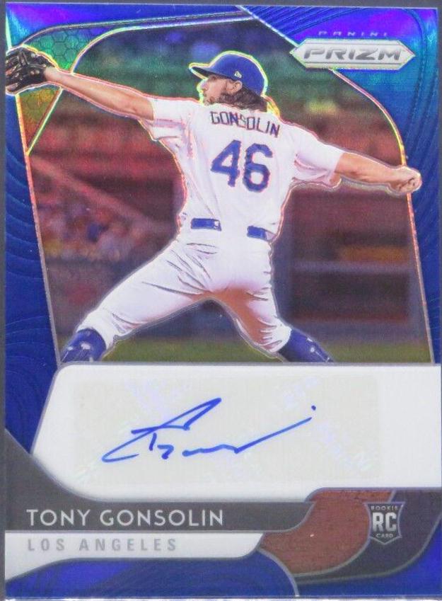 Tony Gonsolin [Blue Prizm] #RA-TG