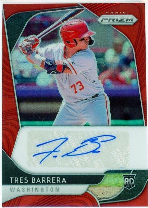 Tres Barrera [Red Prizm] #RA-TB