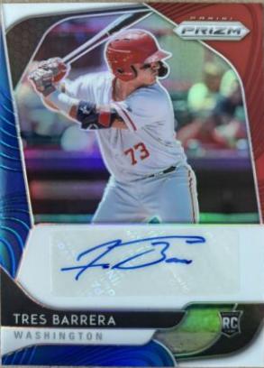 Tres Barrera [Red, White, Blue Prizm] #RA-TB