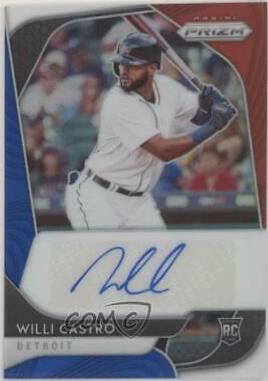 Willi Castro [Red, White, Blue Prizm] #RA-WC