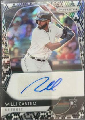 Willi Castro [Snake Skin Prizm] #RA-WC