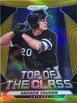 Andrew Vaughn [Gold Prizm] #TOC-3