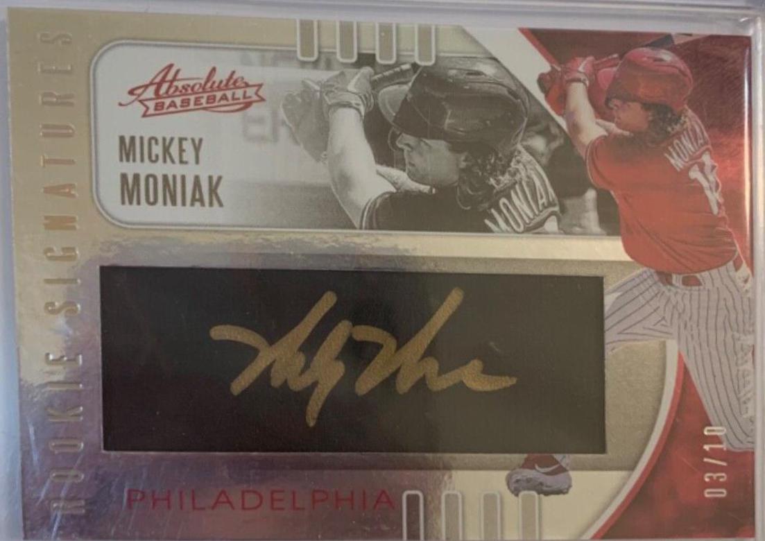 Mickey Moniak [Material Signature Gold] #135