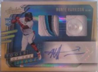 Monte Harrison [Material Signature Gold] #131