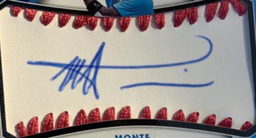 Monte Harrison [Material Signature Pink] #131