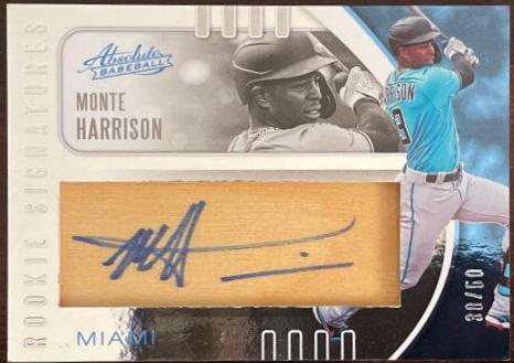 Monte Harrison [Wood Signature] #131