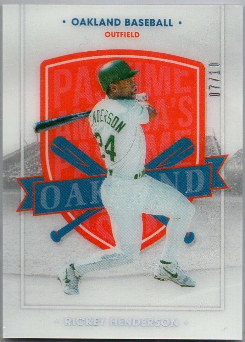 Rickey Henderson [Holo Silver] #98