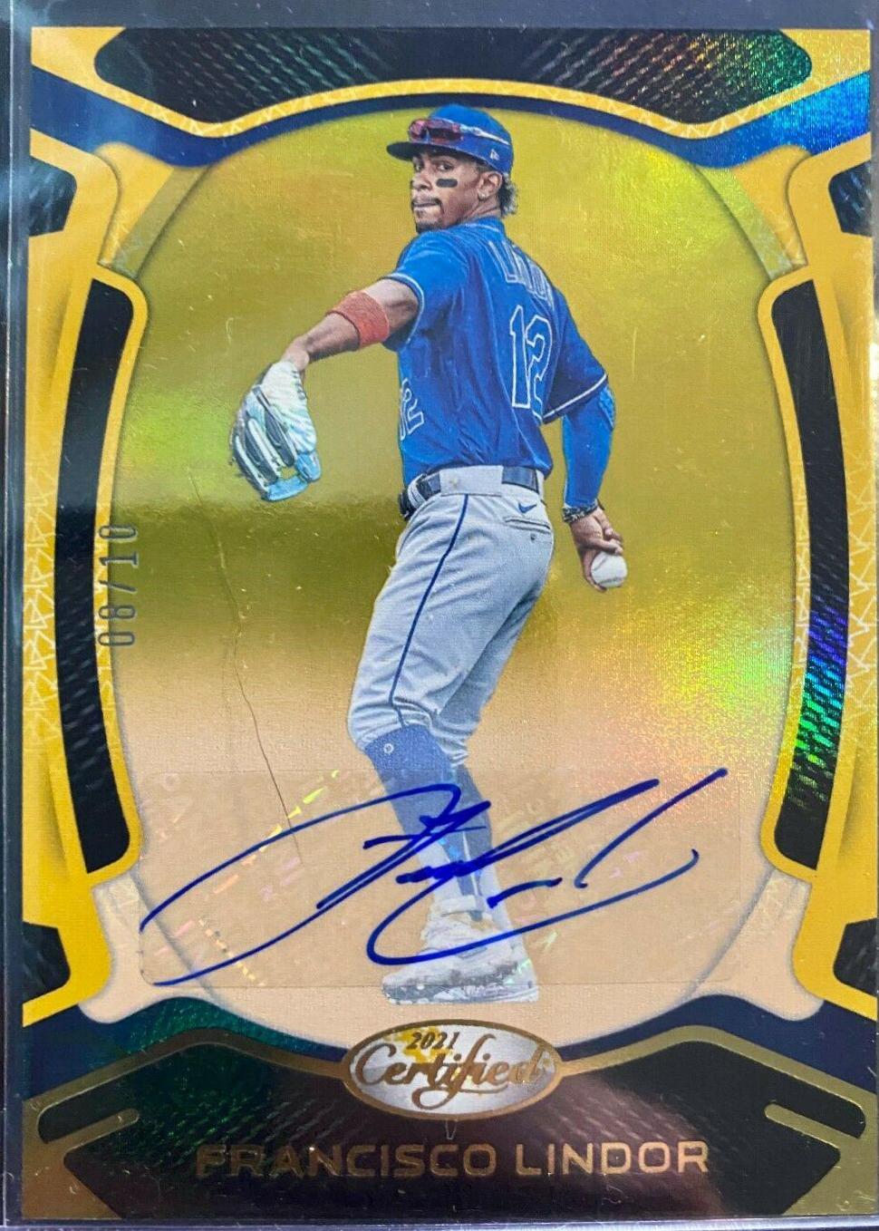Francisco Lindor [Autographs Gold] #32