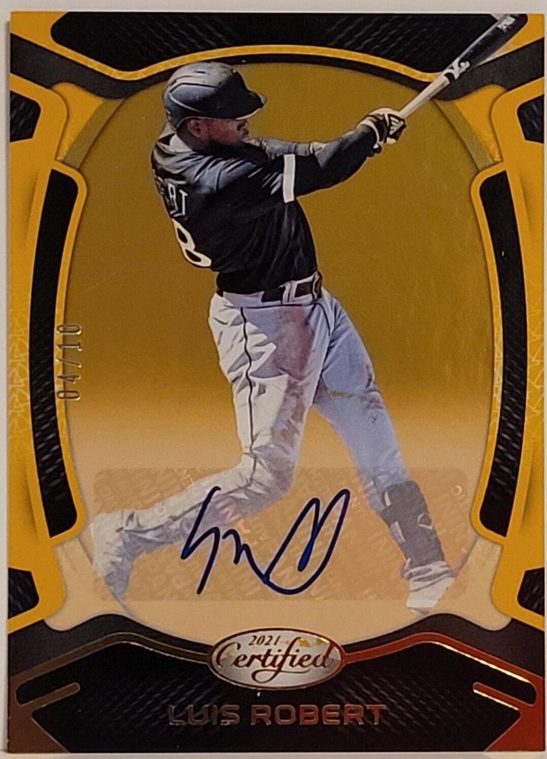 Luis Robert [Autographs Gold] #34