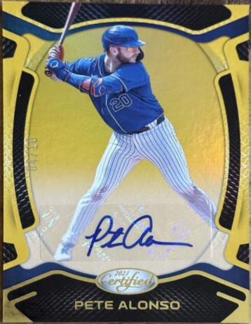 Pete Alonso [Autographs Gold] #21