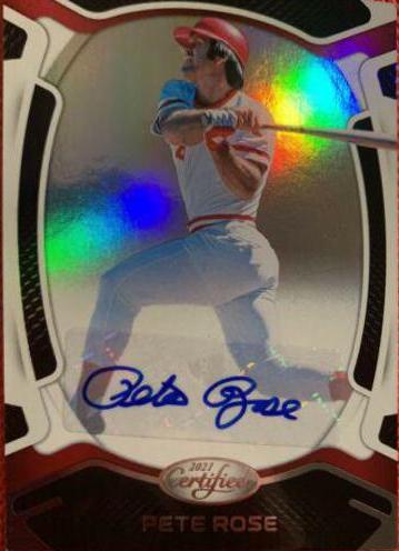Pete Rose [Autographs Gold] #44