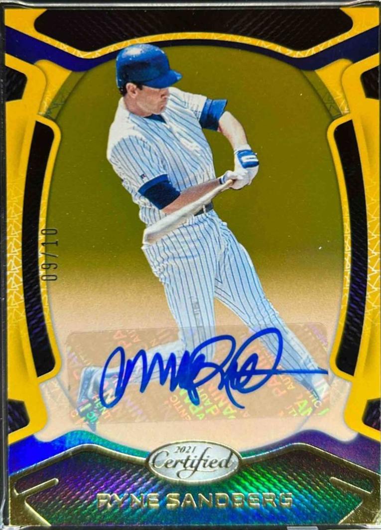 Ryne Sandberg [Autographs Gold] #9