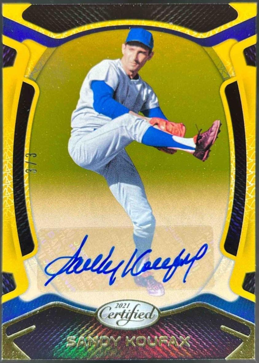 Sandy Koufax [Autographs Gold] #7