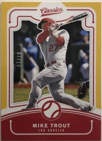 Mike Trout [Gold] #16