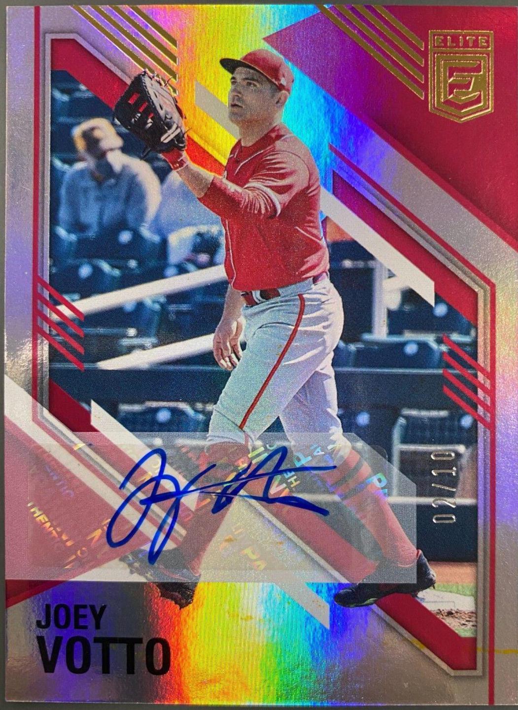 Joey Votto [Autographs Gold] #49