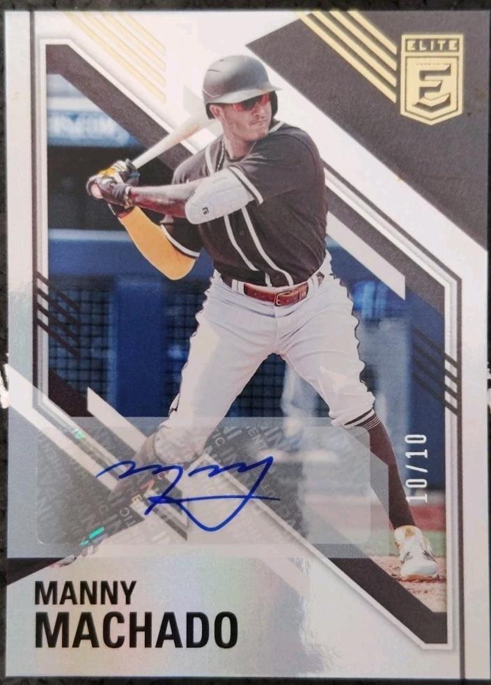 Manny Machado [Autographs Gold] #28