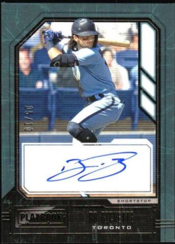 Bo Bichette [Gold] #PA-BO