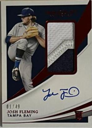 Josh Fleming [Patch Autograph Red] #151