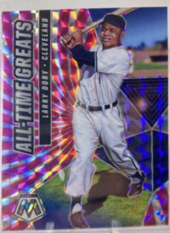 Larry Doby [Pink Swirl] #ATG10