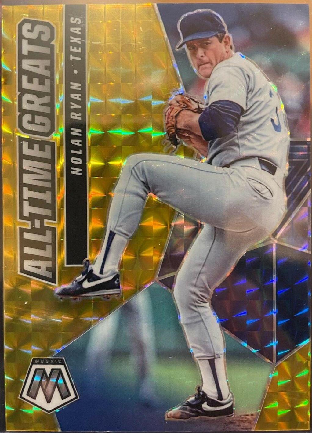 Nolan Ryan [Gold Mosaic] #ATG9