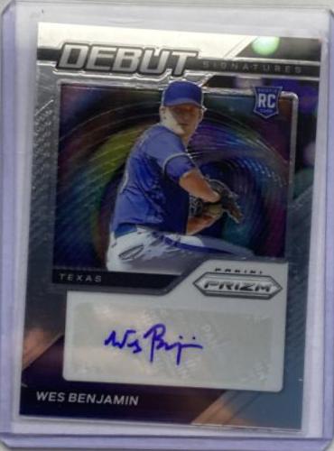 Wes Benjamin [Silver Prizm] #DS-WB