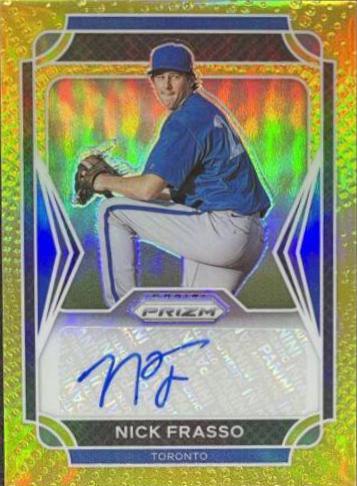 Nick Frasso [Gold Prizm] #46