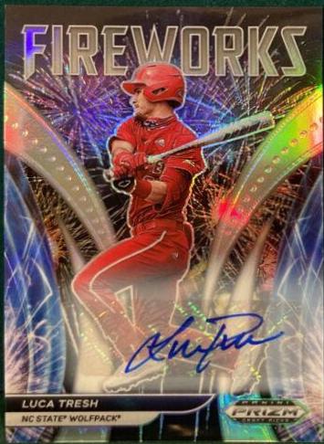Luca Tresh [Autograph Silver Prizm] #F-LT