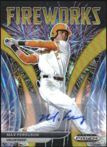Max Ferguson [Autograph Gold Prizm] #F-MF