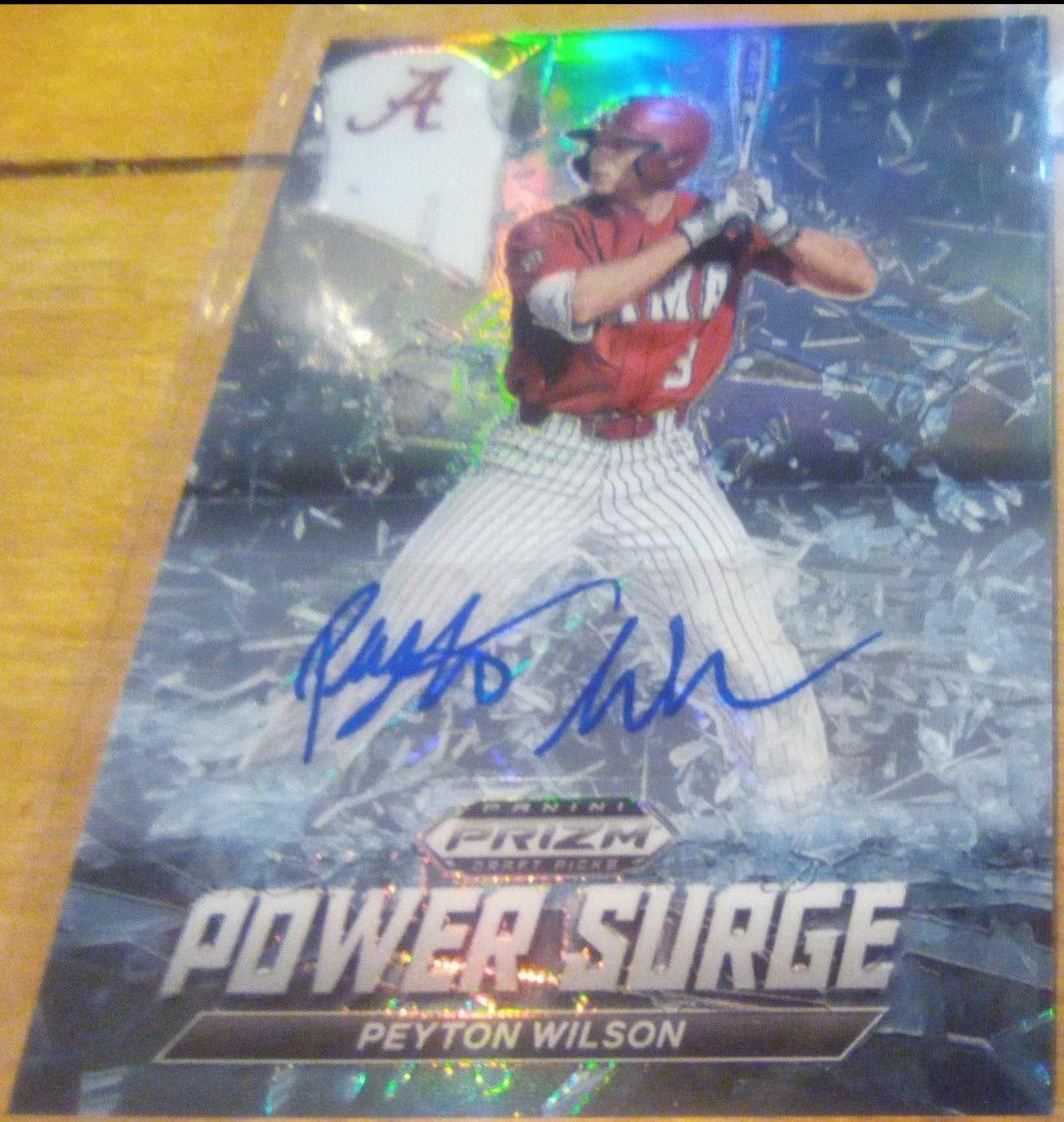 Peyton Wilson [Autograph Silver Prizm] #PS-PW