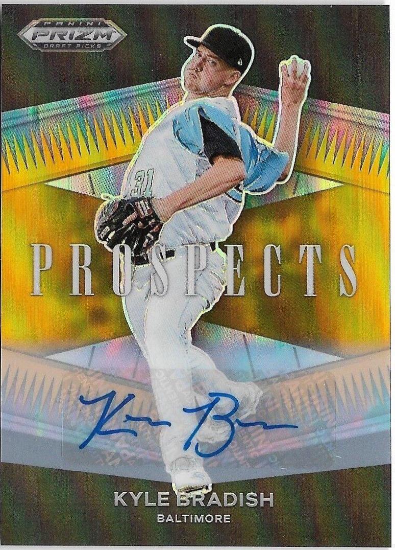 Kyle Bradish [Autograph Gold Prizm] #P-KB