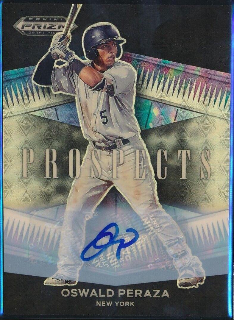 Oswald Peraza [Autograph Gold Prizm] #P-OP