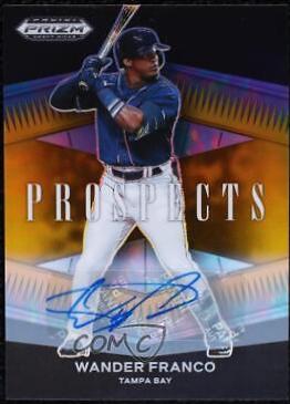 Wander Franco [Autograph Gold Prizm] #P-WF
