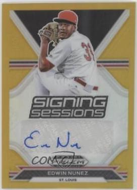 Edwin Nunez [Gold Prizm] #SS-EN