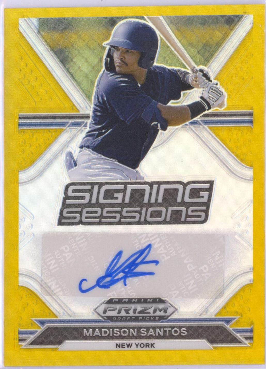 Madison Santos [Gold Prizm] #SS-MAD