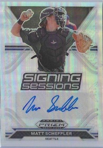 Matt Scheffler [Gold Prizm] #SS-MS