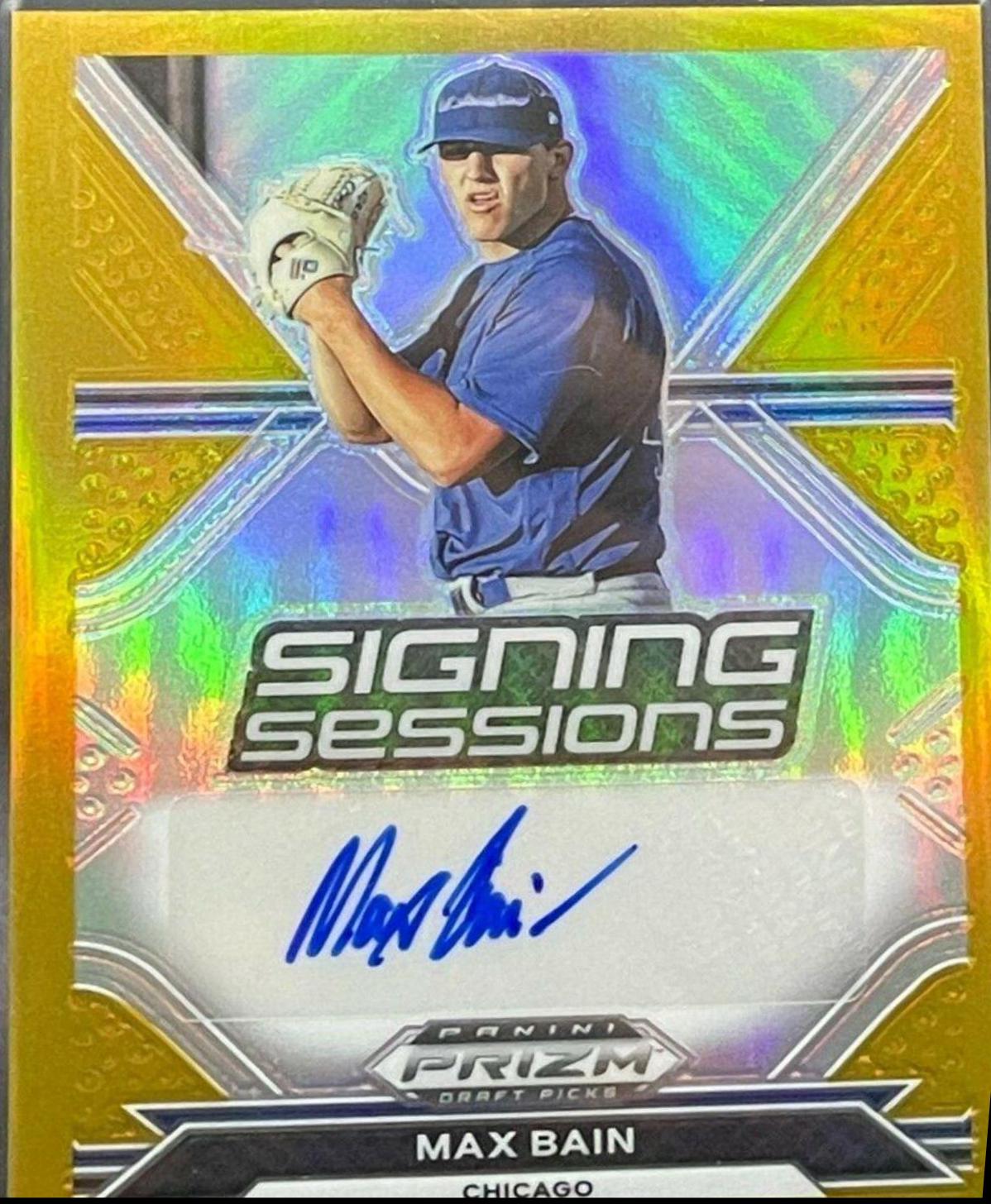 Max Bain [Gold Prizm] #SS-MX