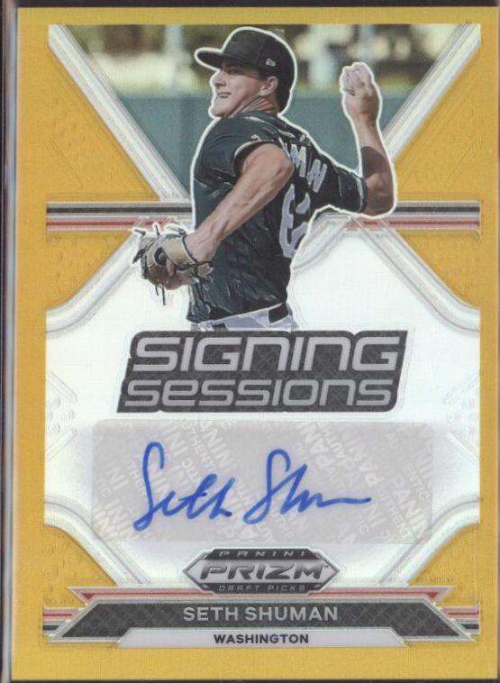 Seth Shuman [Gold Prizm] #SS-SS