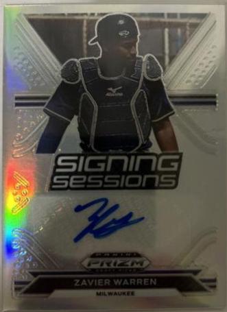Zavier Warren [Gold Prizm] #SS-ZW
