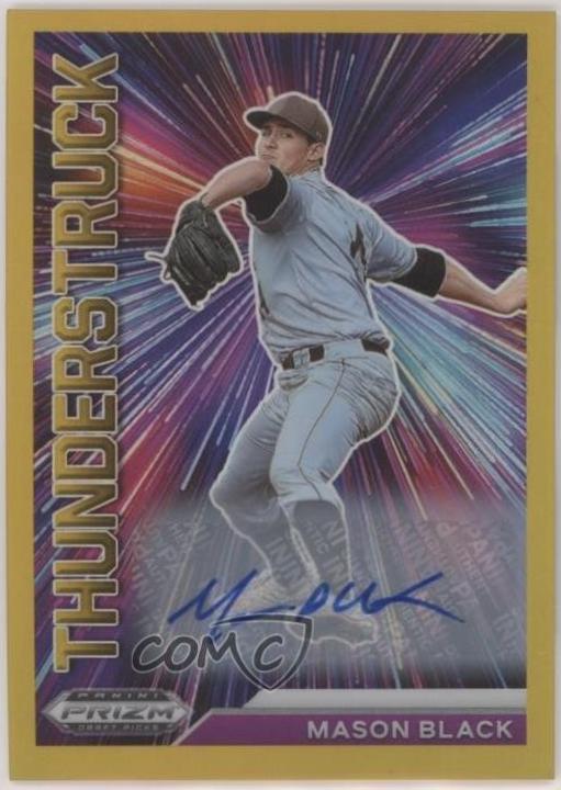 Mason Black [Autograph Gold Prizm] #T-MB