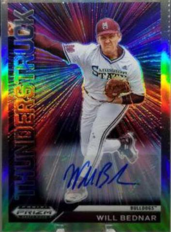 Will Bednar [Autograph Silver Prizm] #T-WB