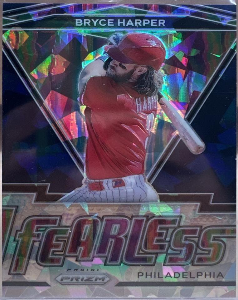 Bryce Harper [Navy Blue Ice Prizm] #FR-11