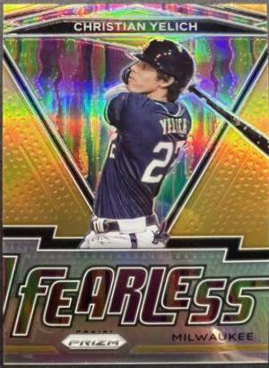 Christian Yelich [Gold Prizm] #FR-14