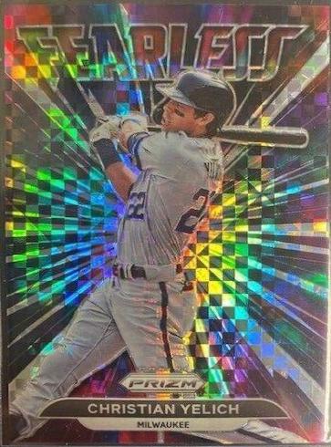 Christian Yelich [Power Plaid Prizm] #FR-14