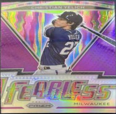 Christian Yelich [Purple Prizm] #FR-14