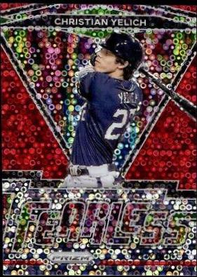 Christian Yelich [Red Donut Circles] #FR-14