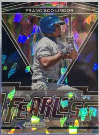 Francisco Lindor [Navy Blue Ice Prizm] #FR-6