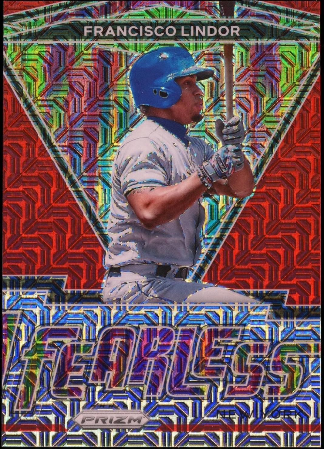 Francisco Lindor [Red Mojo Prizm] #FR-6