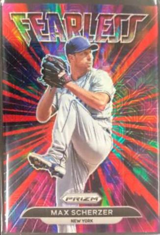 Max Scherzer [Red Mojo Prizm] #FR-20