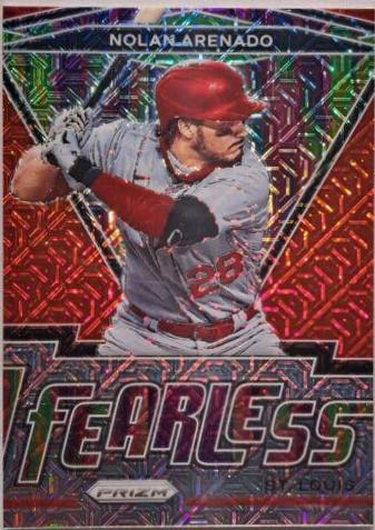Nolan Arenado [Red Mojo Prizm] #FR-16